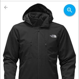 North Face Winter Jacket Mens Black Apex Elevation
